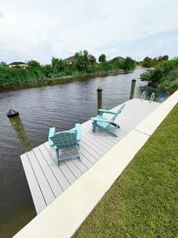 Oasis W/ Heated Salt Water Pool & Private Pier! Great for 2 Families!