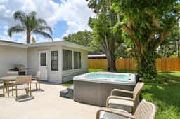 HotTub Retreat w/ Big Private Fenced Yard by Beach
